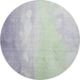 thumbnail image 2 of Addison Rugs Mayfield Premium Machine Washable Transitional Abstract Lavender Round Rug, 8' x 8', 2 of 6