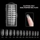 thumbnail image 5 of 240pcs Thin Semi-Frosted Manicure Nails Tips Wearable Soft Manicure Chips for Women Female, 5 of 5