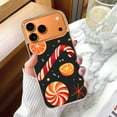 thumbnail image 2 of Case For Apple iPhone Air / 17 Pro / 17 Pro Max Series Case, Slim Thin Transparent Flexible Clear TPU Shockproof Phone Case For iPhone 17 Series, Christmas season candy (7), 2 of 6
