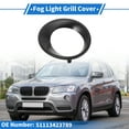 thumbnail image 2 of Unique Bargains Fog Light Grill Front Lower Bumper Fog Light Cover Inserts No.51113423789 for BMW X3 2007-2010 Black ABS 1 Pc Front Left Car, 2 of 6