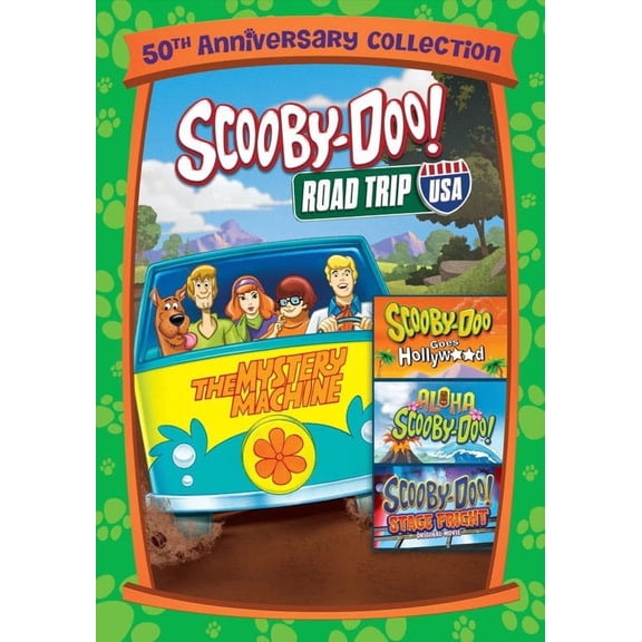 Scooby-Doo Road Trip USA Triple Feature (SD 50th LL/DVD) (DVD New Box Art) [DVD]