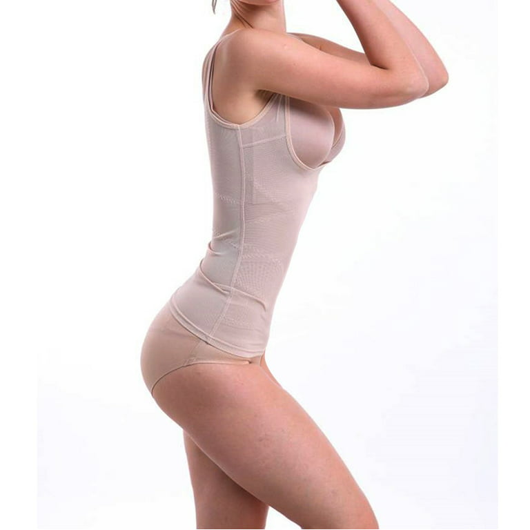 Waist Shaper for Women Tummy Control High Waist Under Dress Vest Slim  Shapewear Chest Support Ultra-thin 