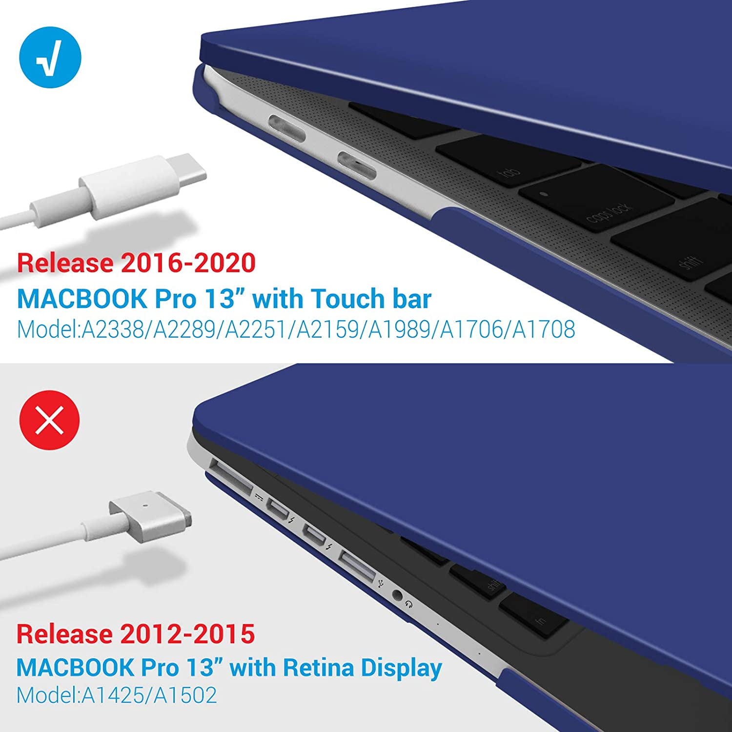 IBAOLE New 2020 MacBook Pro 13 Inch Case M1 A2338 A2289 IBAOLE New 2020 MacBook Pro 13 Inch Case M1 A2338 A2289