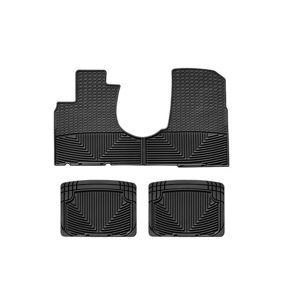 WeatherTech All-Weather Floor Mats compatible with 2002-2006 Honda CR-V - 1st & 2nd Row, Black