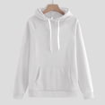 thumbnail image 7 of XIMIN Girls 2 Piece Track Suit Set, Pocket Hoodie with Pants, Fall Jogging and Workout Outfits for Kids (White, 15-16 Years), 7 of 7