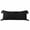 Multi-color, variant on 14" X 36" Jet Black 100% Cotton Zippered Pillow