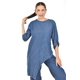 thumbnail image 5 of Set denim con diseño asimetrico Roman Fashion /Juvenil, 0050 (Dark) azul oscuro CH, 5 of 5