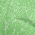 thumbnail image 1 of oneOone Velvet Lime Green Fabric Leaves Sewing Craft Projects Fabric Prints By Yard 58 Inch Wide, 1 of 6