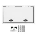 thumbnail image 2 of Square RV Baggage Door, UV Resistant Rustproof Rv Storage Compartment Doors 26x14 inch Aluminum Alloy High Strength with Lock Key for  Caravan, 2 of 7