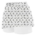 thumbnail image 5 of Gamivast Girls Athletic Skort High Waist Tennis Skirts Leaf-Print High-Waisted A-Line Skorts with Built-in Shorts Casual Back to School Clothing for Teen, 5 of 5