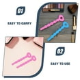 thumbnail image 3 of BESTYASH Sponge Curler Stick Set 24Pcs For Overnight Heatless Curls Hair Rollers Assorted Color 7.1X1.9X0.2in Home Use, 3 of 8