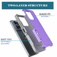 thumbnail image 4 of For Moto G 5G 2025 Case, 2 in 1 PC Phone Case for Motorola G 5G 2025 Case, Njjex Heavy Duty Rubber & Rugged Shockproof Full Body Protection Case Cover - Purple, 4 of 7