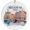 Belgium Christmas, variant on Niagara Falls Christmas Ornament, Niagara Falls Ornament, Christmas Ornaments, Niagara Falls Custom Ornament, Christmas,Niagara Falls Bauble MMbPCB (Niagara Falls Christmas)