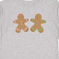 thumbnail image 4 of Inktastic Twin Gingerbread Boy and Girl Co Boys or Girls Long Sleeve Toddler T-Shirt, 4 of 5
