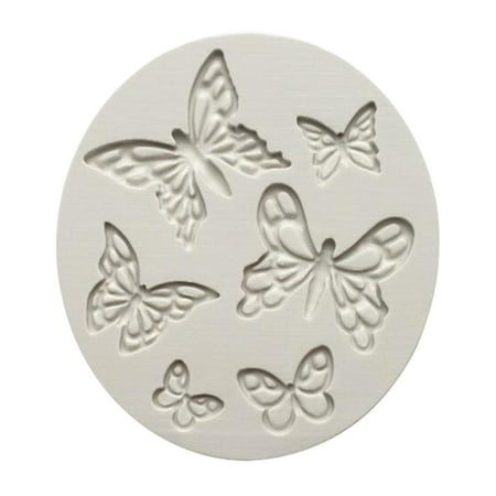 

HESITONE for Butterfly Silicone Molds Mini for Butterfly Fondant Cake Baking Mold Cupcake Decoration Tool for Butterfly Shaped Ic