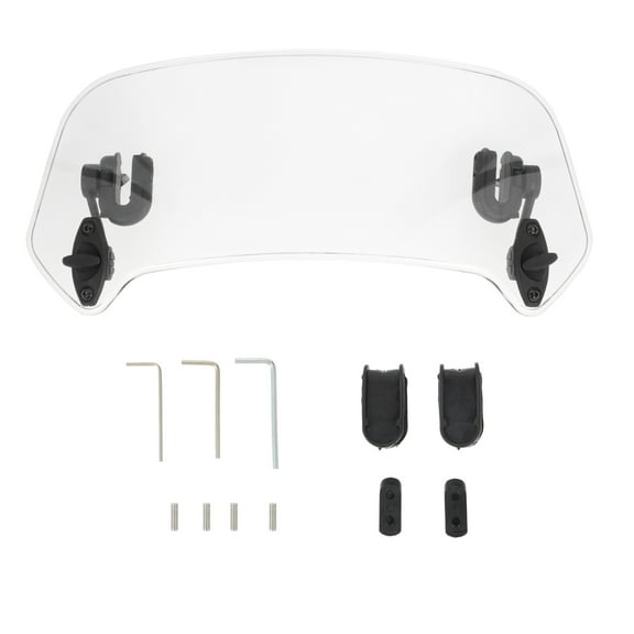 UPKOCH 1 Set Wind Deflector for Motorcycle Windshield ABS Durable Motorbike Modification