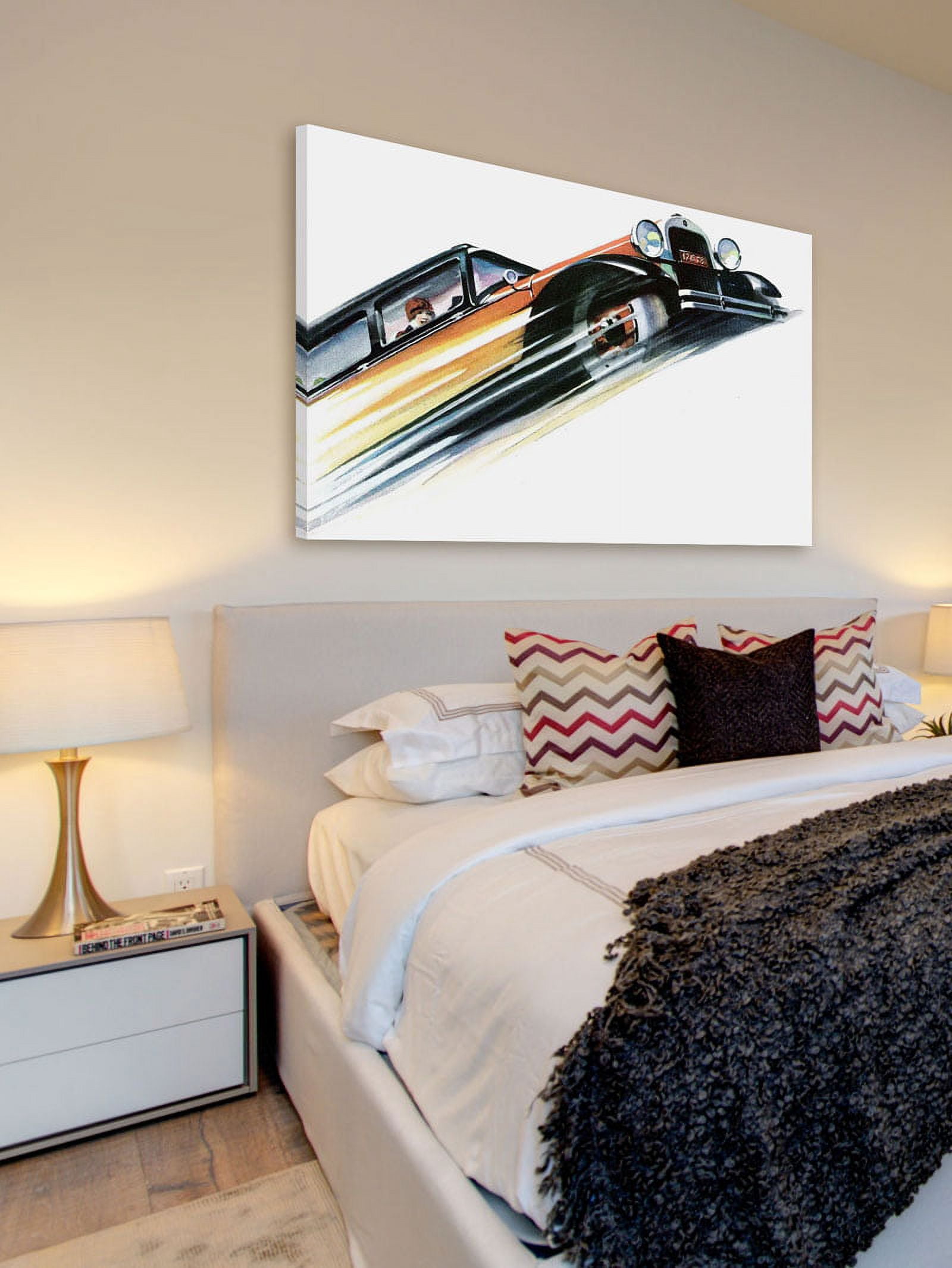 "Vintage 12672" Painting Print on Canvas