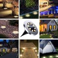 thumbnail image 5 of Luces solares de tierra, luces solares de jardín, luces empotradas brillantes impermeables para jardín al aire libre, 5 of 5
