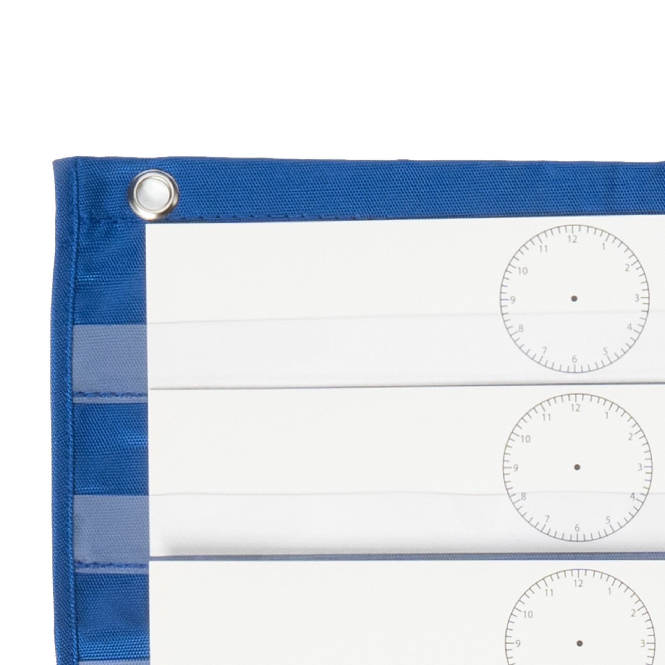 School Smart Pocket Chart For The Classroom, 12-1/2 x 33 Inches