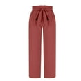 thumbnail image 7 of Plebaso Women's Wide Leg Pants High Waisted Dressy Palazzo Pants Lightweight Work Trousers with Pockets, 7 of 7
