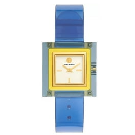 Tory Burch Reva White Dial Gold Tone Stainless Steel Quartz