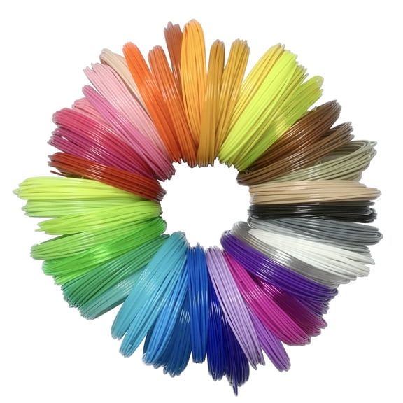 fuentai 3D Pen Printing Filament - PLA Refills for 3D Print - 20 Rolls 20 Colors, 328 Ft (16.4 Ft Ea), 1.75mm - Ideal for Art, Crafts, Doodler to Create - Great Birthday and Christmas Gifts for Kids
