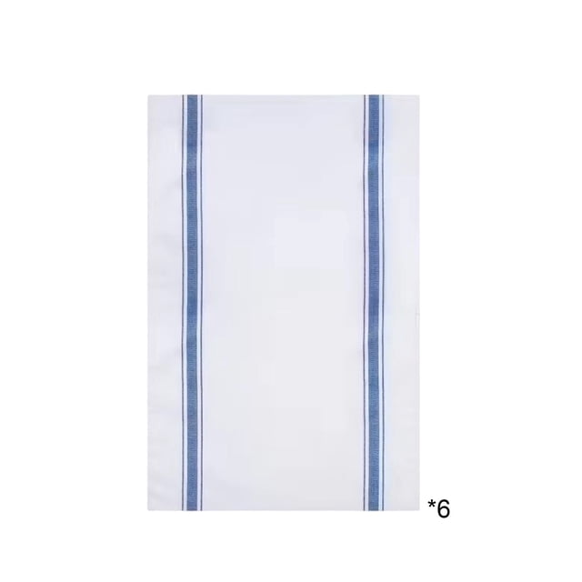 Paños de cocina de 45x62 cm, de algodón, absorbentes, de gran tamaño, con rayas, ideales para secar platos, limpiar encimeras, mesas y ventanas. Uso doméstico.