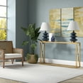 thumbnail image 6 of Evelyn&Zoe Arlo 55" Wide Rectangular Console Table, Brass, 6 of 7