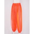 thumbnail image 7 of MSemis Women's Belly Dance Pants Bloomers Bollywood India Dance Costume Loose Pants Orange One Size, 7 of 7