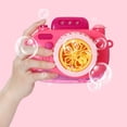 thumbnail image 3 of Cute Camera Bubble Machine Automatic Portable Bubble Machine Bubble Maker Dynamic Music Light Bubble Machine Con Correa Para Niños Kids Garden Yard Park Outdoor Scienceny FN003469-00, 3 of 6
