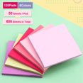 thumbnail image 4 of Sticky Notes Fainne, paquete de 120 unidades, 7,6 x 7,6 cm, colores vivos, para oficina y escuela, 4 of 7