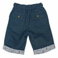 thumbnail image 5 of Bienzoe Boy's Cotton Twill Elastic Waist Shorts Navy Size 16, 5 of 6