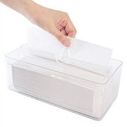 OKA fill + fit Paper towel case Lip type clear (transparent tissue case) Body size: Approximately 262mm x 130mm x 95mm 4548622895179