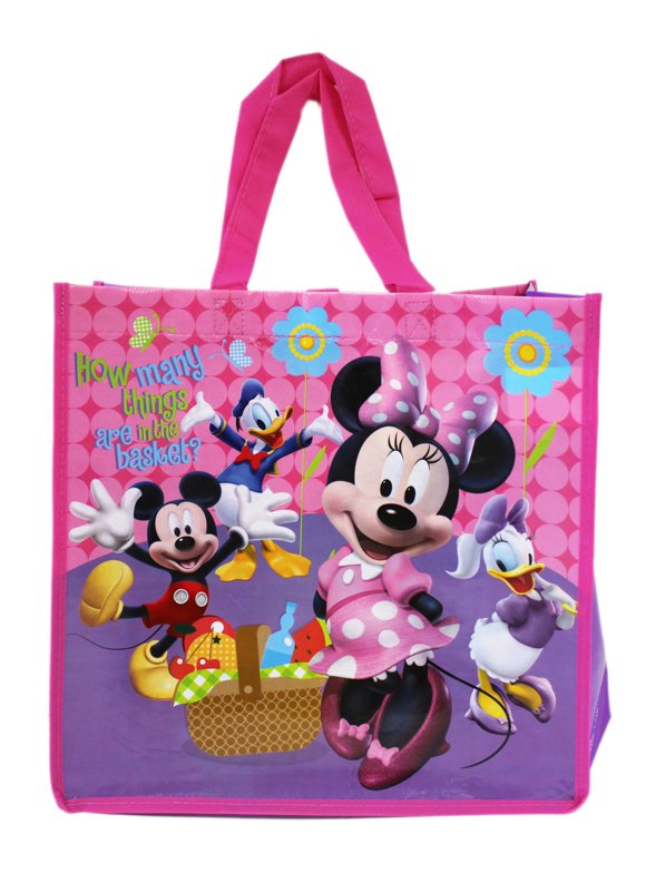 Disney's Minnie Mouse and Friends Picnic Time Reusable Grocery Tote