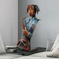 thumbnail image 6 of Empire Art Direct The Saxophonist Hand Painted Metal Sculpture, 6 of 9