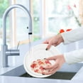 thumbnail image 6 of 3 Packs of Wood Pulp Cotton Dishwashing Sponge 3.54x2.56 Inch Dishwashing Sponge Household Cleaning Sponge Kitchen Utensils Clean Use Cartoon Red Maple Leaf, 6 of 7