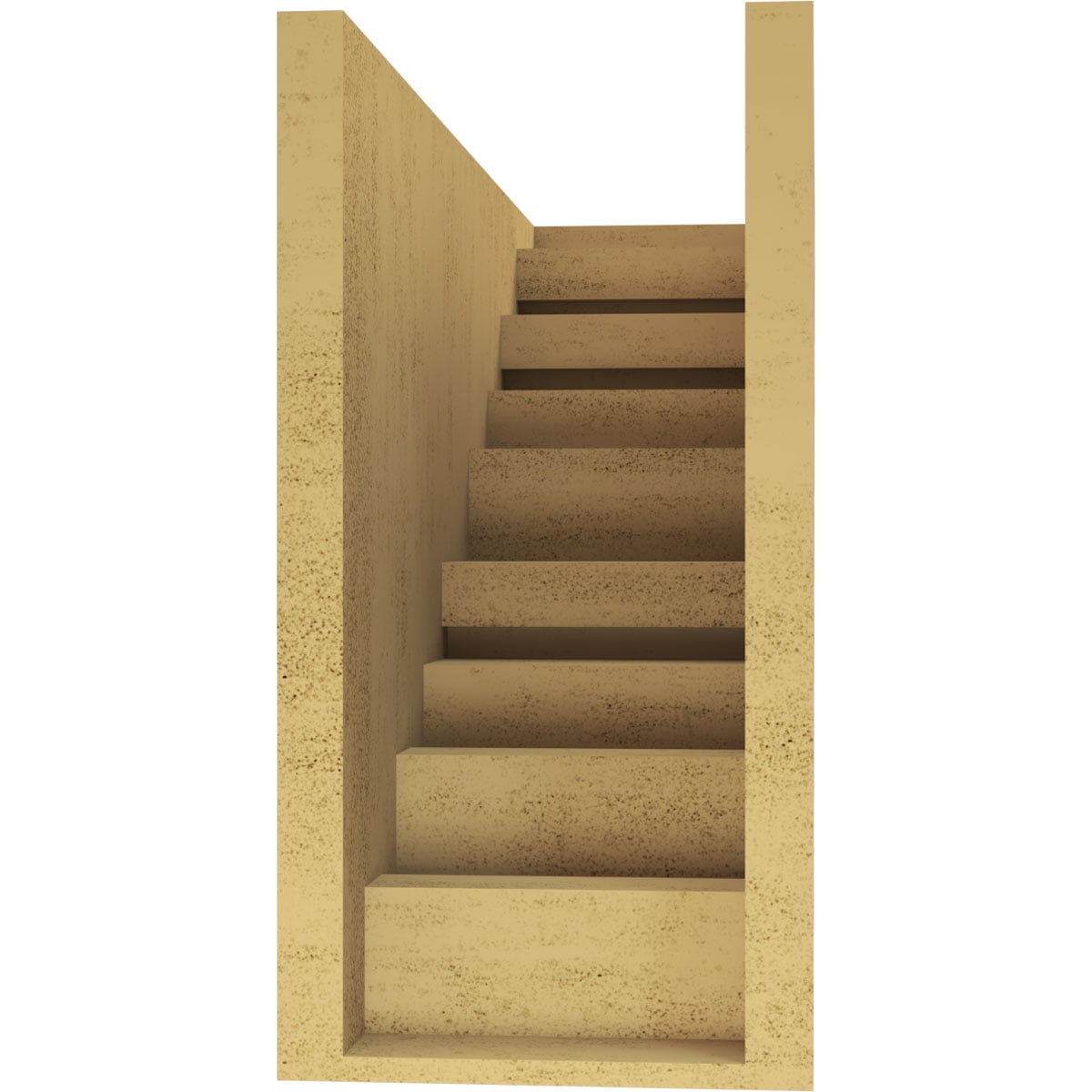 8"W x 24"D x 16"H Classic Landon Rough Cedar Woodgrain TimberThane Corbel, Primed Tan
