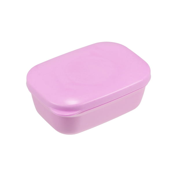 Jabonera, Mantener Jabón Seco, Jabonera Limpieza Almacenamiento, para Hogar Baño Cocina, Plástico, Rosa