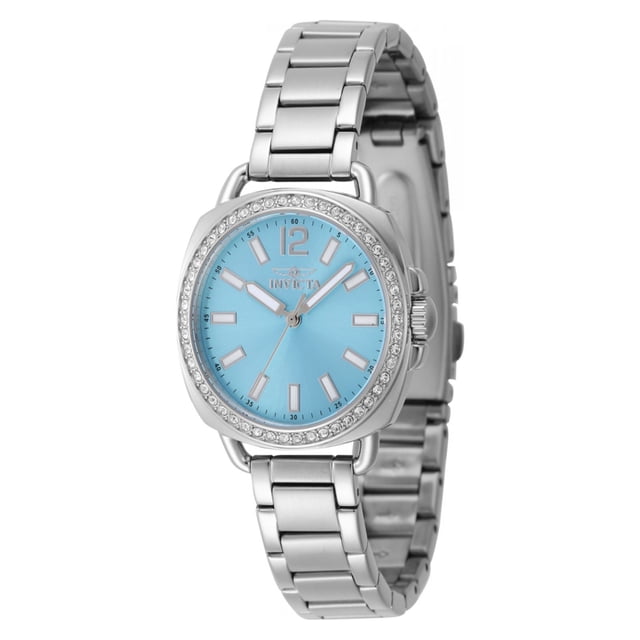 INVICTA Wildflower Lady 32mm Stainless Steel Steel Light Blue