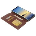 thumbnail image 5 of Samsung Galaxy Note 9 Case, Slim Flip Folio [Kickstand] Pu Leather Wallet Case with ID & Card Slots & Pocket Phone Case Cover for Galaxy Note 9 - Brown, 5 of 5