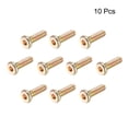 thumbnail image 4 of Tornillos de máquina hexagonales de Unique Bargains Tornillo de muebles de acero al carbono M6x0.79" 10Pcs, 4 of 4