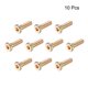 thumbnail image 4 of Tornillos de máquina hexagonales de Unique Bargains Tornillo de muebles de acero al carbono M6x0.79" 10Pcs, 4 of 4
