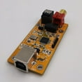 thumbnail image 4 of Tarjeta de Sonido USB A Fibra Coaxial I2S/Chip Decodificador USB PCM2706 para Amplificador de Potencia de Audio, Computadora y Teléfono., 4 of 6