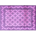 thumbnail image 1 of Ahgly Company Indoor Rectangle Persian Purple Traditional Area Rugs, 8' x 12', 1 of 4