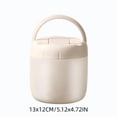 thumbnail image 3 of 44 Oz Insulated Lunch Box, 1.3L Stainless Steel Multilayer Thermal Food Container for Office, School, Travel and Outdoor Meals, 3 of 7