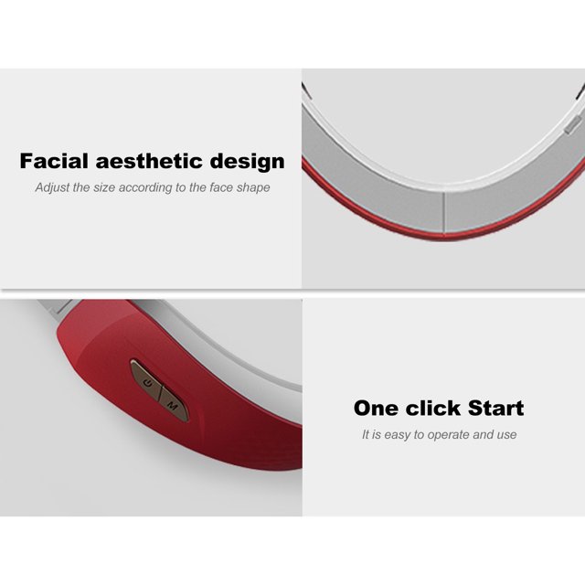 Instrumento de estiramiento facial delgado con vibración facial Irfora Silver