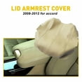thumbnail image 7 of For Honda for Accord 2008-2012 Leather Center Console Lid Armrest Cover Beige, 7 of 7