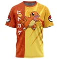 thumbnail image 1 of Camiseta de Pokémon con dibujos animados para bebés, niños y niñas, ropa de verano de manga corta con estampado de dibujos animados de Pikachu, camiseta de Pokémon para niños, 1 of 6