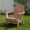 BROWN, variant on Ciokea Wood Adirondack Chairs Set of 2 Outdoor Folding Patio Chairs Fire Pit with Cup Holder Porch Garden Brown