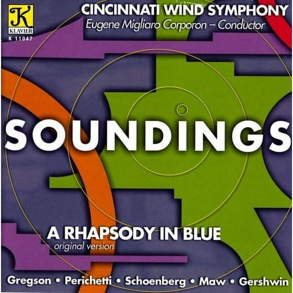 Cincinnati Wind Symphony - Soundings - Music & Performance - CD